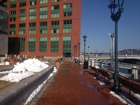 View walking from Congress St. 